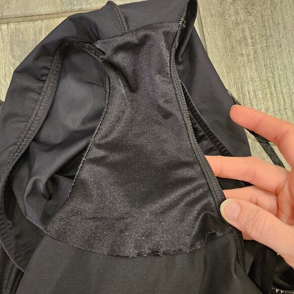 Magicsuit Swimsuit Womens Size 12 One-Piece Black Angelina Surplice Halter - Picture 10 of 13